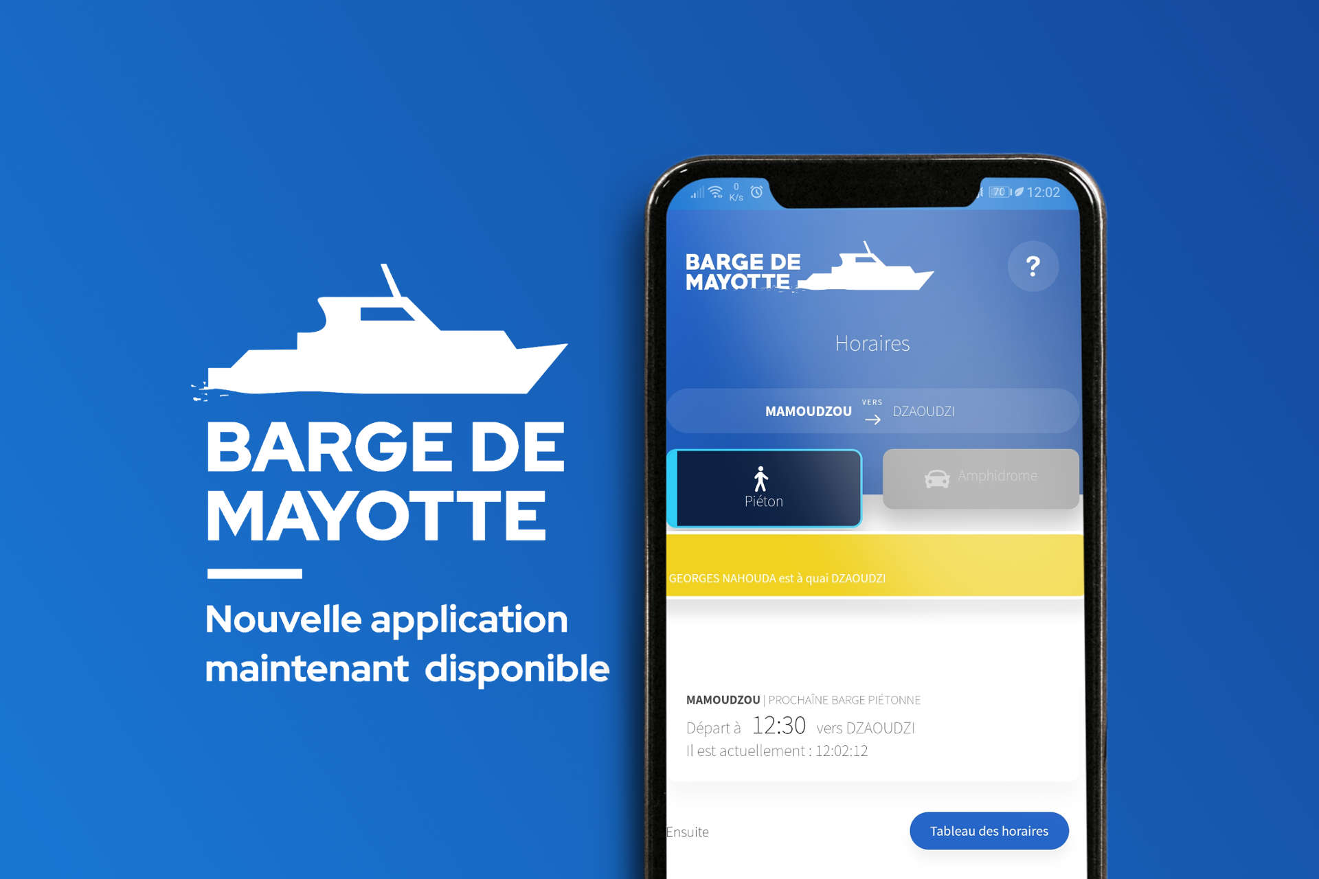Barge de Mayotte